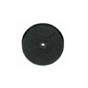 Cauciuc Abraziv - pentru Șlefuire - Disc - Fără Tijă - Culoare Negru - Diametru 16mm
